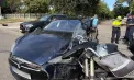 Accident grav în stânga Nistrului: un motociclist a ajuns la spital după ce s-a izbit într-o mașină. Momentul cu impact emoțional, surprins de camere - VIDEO