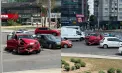 Un Porsche, făcut zob în urma unui accident produs în capitală. Imagini de la locul impactului - FOTO