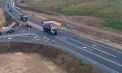 Slobozia Mare scapă de traficul greu: noul drum de ocolire spre Portul Giurgiulești și punctul de trecere a frontierei a fost dat în circulație - VIDEO