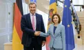 Moldova și Bavaria vor crea o comisie pentru cooperare economică. Maia Sandu: „Exporturile către acest land au ajuns la 73 de milioane de euro”