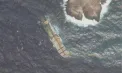 O navă din „flota fantomă” a Rusiei plutește în derivă, iar pata de petrol care se scurge e tot mai mare. Imagini din satelit - FOTO