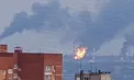 Incendiu puternic la una dintre cele mai mari rafinării din Rusia. Complexul petrolier din Ufa, aflat la peste 1.300 de kilometri de front, a fost atacat cu drone - VIDEO