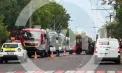 Accident la Bălți: un tractor și o autospecială de pompieri s-au ciocnit. În zonă s-au format ambuteiaje - FOTO