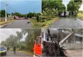 Furtuna a făcut ravagii în mai multe raioane din țară. Copaci doborâți, pene de curent și trafic afectat pe mai multe trasee naționale - FOTO