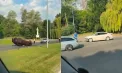Accident matinal pe bulevardul Dacia din Chișinău: o șoferiță a ajuns la spital după ce mașina pe care o conducea s-a răsturnat - VIDEO