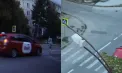 Imagini cu impact emoțional: momentul în care o femeie este lovită de un automobil pe o trecerea de pietoni din Chișinău - VIDEO