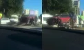 Accident pe Calea Orheiului din Chișinău: un șofer a intrat pe contrasens și s-a izbit de o altă mașină. Un pasager, transportat la spital - VIDEO