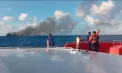 Incendiu puternic la bordul unui feribot ce a plecat din Bali. Peste 200 de pasageri au fost evacuați - VIDEO
