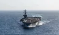 „Moralul este scăzut”: marinarii de pe USS Abraham Lincoln, ținuți luni întregi pe mare, acuză penurie de alimente și produse de igienă, iar un militar s-ar fi aruncat peste bord - VIDEO