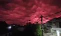Nori roșii, ca într-un scenariu apocaliptic, au speriat locuitorii din Columbia: Explicația specialiștilor - VIDEO