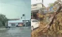 Ploaie torențială la Edineț: Drumurile s-au transformat în adevărate iazuri, iar un copac a fost doborât la pământ - VIDEO