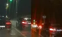 O „cursă” din Chișinău s-a încheiat înainte să înceapă: doi șoferi s-ar fi luat la întrecere, dar au dat peste poliție. Momentul surprins de o cameră de bord - VIDEO