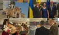Ziua Independenței Ucrainei, marcată și la Chișinău: O expoziție dedicată patrimoniului ucrainean distrus de război a fost inagurat în holul parlamentului - VIDEO