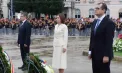 Oficialii țării au adus un omagiu și la monumentul lui Ștefan cel Mare, de Ziua Independenței - VIDEO