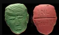 Pastile ecstasy cu chipul lui Trump: Consumul are „consecințe potențial fatale”