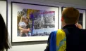 Drama Ucrainei, surprinsă în imagini, a ajuns la Bălți. Trenul expozițional care a traversat Republica Moldova își încheie călătoria - VIDEO