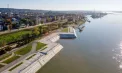 Nivelul scăzut al Dunării dă peste cap navigația: O navă încărcată a rămas blocată lângă Ruse