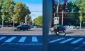 La un pas de tragedie: Un șofer a pierdut controlul volanului într-o intersecție din Chișinău și a ajuns cu mașina pe trotuar. Momentul, surprins de o cameră de bord - VIDEO