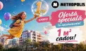 Metropolis: 1 m² cadou pentru fiecare 10.000 € 
