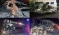 Imagini dramatice cu mașini în flăcări și oameni fugind în urma atacului la Starokazacie, în apropiere de frontiera cu Republica Moldova. Momentul exploziei - VIDEO