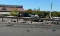 Accident grav la Măgdăcești: Un tânăr de 20 de ani, transportat la spital după ce BMW-ul pe care îl conducea s-a izbit de parapet - VIDEO