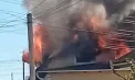 O locuință din Costești a fost cuprinsă de flăcări: Fumul negru și dens se vede de la distanță - VIDEO