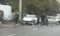 Accident pe o stradă din Chișinău: două mașini s-au ciocnit puternic, iar unul dintre șoferi nu avea permis de conducere. Ce spune poliția - VIDEO
