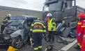Accident grav în România: doi moldoveni au murit după ce mașina în care se aflau s-a izbit frontal de un TIR – VIDEO