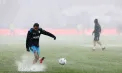 Ploaia torențială a inundat terenul și a oprit fotbalul în Spania: Levante – Athletic Bilbao, suspendat înainte de start - VIDEO