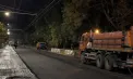 Strada Gheorghe Asachi din Chișinău, în plin proces de reabilitare: se așterne primul strat de asfalt și se modernizează trotuarele și iluminatul - VIDEO