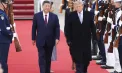 Xi Jinping a fost întâmpinat personal, la scara avionului, de Donald Trump, la sosirea la Washington. Mesajul liderului chinez - VIDEO