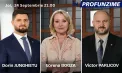 Emisiunea În PROfunzime cu Lorena Bogza din 24.09.2026. Invitați: Dorin Junghietu și Victor Parlicov - VIDEO