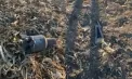 Primele imagini cu fragmentele dronei găsite pe un câmp la Căușeni - VIDEO
