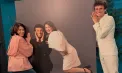 Surpriză pentru prezentatorii „O Seară Perfectă”! Gabriel Nebunu și Victoria Roșca au primit un tablou de 2 metri din partea colegilor - VIDEO

