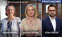 Emisiunea În PROfunzime cu Lorena Bogza din 8.10.2026. Invitați: Iwona Piorko și Iulian Groza - VIDEO