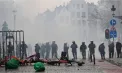 Violențe la protestele din Bruxelles: Poliția a folosit gaze lacrimogene și tunuri cu apă. Zboruri anulate și transport public afectat