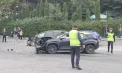 Accident matinal la Chișinău: două mașini s-au lovit lângă un sens giratoriu, iar alte două au fost avariate. Ce spune poliția - VIDEO 