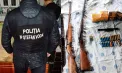 Două arme și 73 de cartușe, descoperite sub o saltea în casa unui bărbat din Ștefan Vodă - FOTO