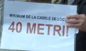 Protest în fața Primăriei Chișinău: locatarii cer oprirea lucrărilor la stadionul de la Liceul „Matei Basarab” și anularea acordului cu Petrocub: „Va fi permanent zgomot” - VIDEO