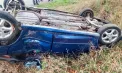 Un șofer băut și fără permis s-a răsturnat cu mașina, la Rîbnița. Imagini de la locul accidentului - FOTO 