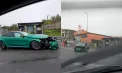 Patru pasageri au ajuns la spital după ce un automobil s-a ciocnit cu un autobuz de rută. Imagini de la locul impactului - FOTO/VIDEO