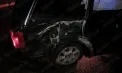 Băut și fără permis, un tânăr din stânga Nistrului a lovit un stâlp și s-a ciocnit cu un alt automobil - FOTO