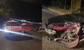 Accident nocturn la Durlești: un BMW și un taxi s-au ciocnit puternic. Ce spune poliția - VIDEO