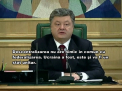 Petro Porosenko nu este impotriva organizarii unui referendum pe tema autonomiei in regiunile estice ocupate de separatisti