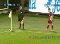 Jucatorul nationalei Moldovei Catalin Carp incearca din rasputeri sa o ajute pe CFR Cluj sa scape de retrogradare in campionatul Romaniei