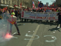 Proteste in masa in Franta. Zeci de mii de oameni au manifestat impotriva politicilor de austeritate ale Guvernelor