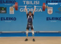 Aur din prima zi pentru halterofilii nostri: Moldoveanul Oleg Sarghi a devenit pentru a treia oara, campion european la haltere