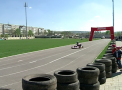 Campionat de karting la Orhei. Mirosul de cauciuc a impanzit centrul orasului - VIDEO