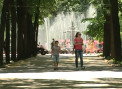 VIDEO / Din ce in ce mai cald! Ne asteapta temperaturi de sub 40 de grade. Chiar si asa, la piata produsele usor alterabile stau in soare. Pana cand va dura canicula