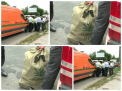 "S-a gasit miliardul!" Un sac PLIN cu bani, GASIT pe strada Albisoara de catre un trecator. Ce s-a intamplat mai tarziu - VIDEO si FOTO